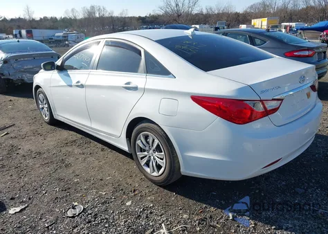 2012 Hyundai Sonata Gls z USA, uszkodzony, nr VIN 5NPEB4AC3CH432704